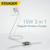 Essager15W Fast Wireless Charger Stand For iPhone