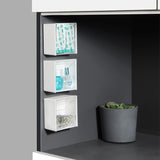 1/2pcs Wall Mounted Storage Boxes