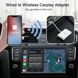 Wired to Wireless Carplay Dongle Plug And Play USB Connection