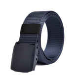 Men Non Metal Plastic Steel Buckle Belt