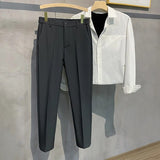 Men's Casual Suit Pant Slim Fit