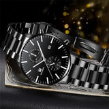 Mens Fashion Business Quartz Watch