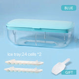 Press Type Silicone Square Ice Mold 2 Layer