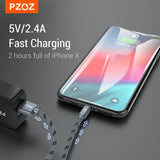 PZOZ Usb Cable For iPhone Cable Fast Charging