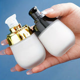 30ml Refillable Vacuum Frosted Glass Bottle for Makeup, Face Cream, Lotion, and Ointments