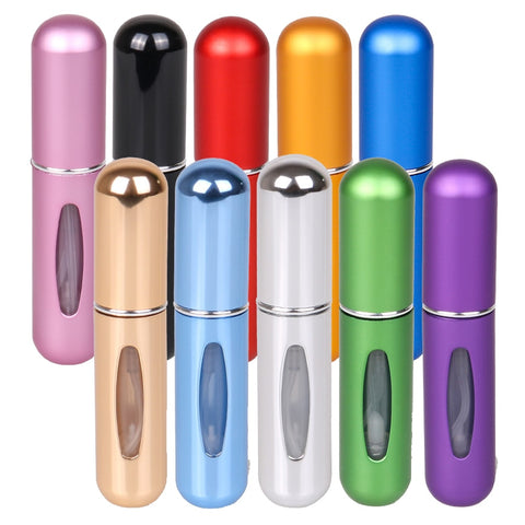 5/10PCS 5ml Mini Portable Refillable Perfume Bottle Refill Spray Bottle