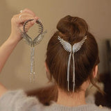 Haimeikang Angel Wings Hair Bun Hair Clips