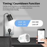 Tuya Smart Plug Zigbee EU 16A/20A Smart Socket With Power Monitor