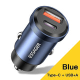 Essager 30W 5A QC PD 3.0 SCP USB Car Charger Quick Charge