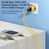 USB C Charger 35W Gan Fast Charge Charger Type C PD3.0 QC4.0 PPS