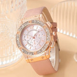 Watches Set Luxury Rhinestone Women Fashion