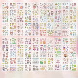 20 Sheets Waterproof Stickers for Kids