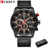 CURREN Date Quartz Men