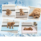 Dog Cooling Mat  Bed for Dogs Cat Blanket Sofa Breathable