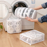 Round Mesh Shoes Laundry Washing Storage Bag Washing Machine