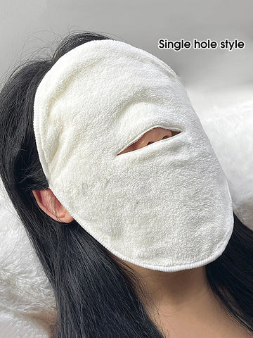 Hot compress towel hanging ear soft skin-friendly steam