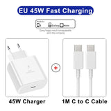 PD 45W Super  USB Type C Cable Fast Charging  Adapter