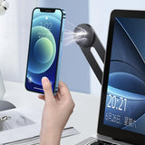 Laptop Screen Expand Magnetic Phone Holder Stand Folding Side Dual-Screen Mount For iPhone