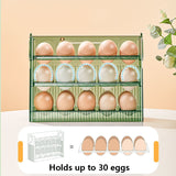 Egg Storage Box Refrigerator Organizer