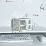 Multi-functional Desktop Organizer Drawer Box with Pen Holder