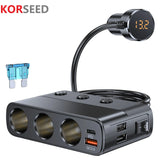 127w 7-in-1 Car Charger Splitter PD30w