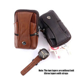 Men Leather Waist Bag