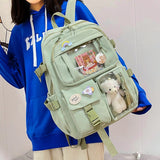 Nylon School Backpack for Student