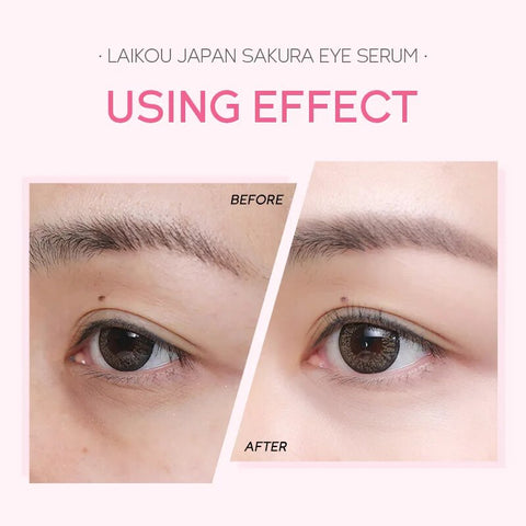 LAIKOU Sakura Eye Serum Eye Roller Massage Vitamin C