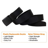 Men Military Automatic Buckle Nylon Belt