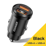 Essager 30W 5A QC PD 3.0 SCP USB Car Charger Quick Charge