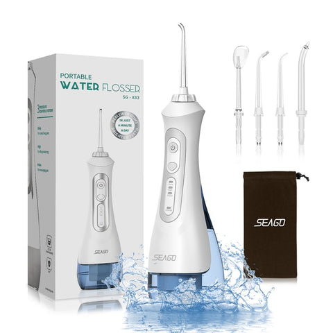 SEAGO Oral Dental Irrigator Portable Water Flosser