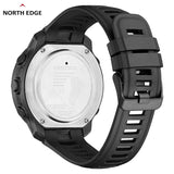 NORTH EDGE VERTICO Men's Digital Watch Carbon Fiber Case