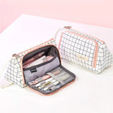 Stationary Pen Storage Bag Pen Pencil Bag Multi Layer Large Capacity