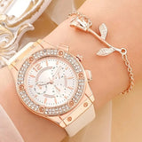 Watches Set Luxury Rhinestone Women Fashion