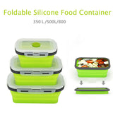 Collapsible Silicone Food Container