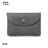 Genuine Leather Mini Envelope Change Bag