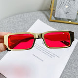 Retro Shades Square Sunglasses Woman