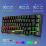 HXSJ V200 Wired K68 RGB Streamer Mini Gaming Keyboard