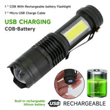 Mini Rechargeable LED Flashlight