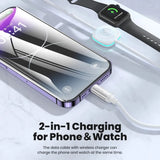 Toocki 2 IN 1 PD 27W Magnetic Wireless Charger Type C Fast Charging Cable 20W