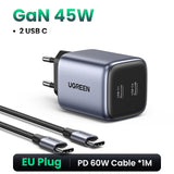 UGREEN GaN 45W USB Charger Fast Charger PD