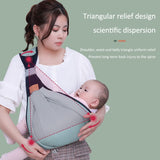 Green 1 Pcs Baby Sling Ergonomic Safe And Secure