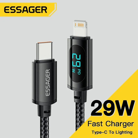 Essager USB Type C Cable For iPhone Fast Charge