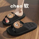 Summer  Bear Slippers Women