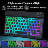 EMTRA Backlit Backlight Bluetooth Keyboard Mouse