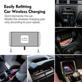 Bonola Silicone Non-slip Pad Car Fast Wireless Charger