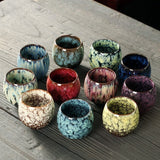 1pcs Kiln Change China Ceramic Cup