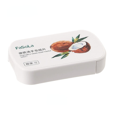 Portable Mini  Paper Soap Disposable