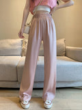 Satin Ice Silk Pants for Women