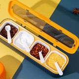 1pc Thickening New Seasoning Box, Set Household Combination Seasoning Box